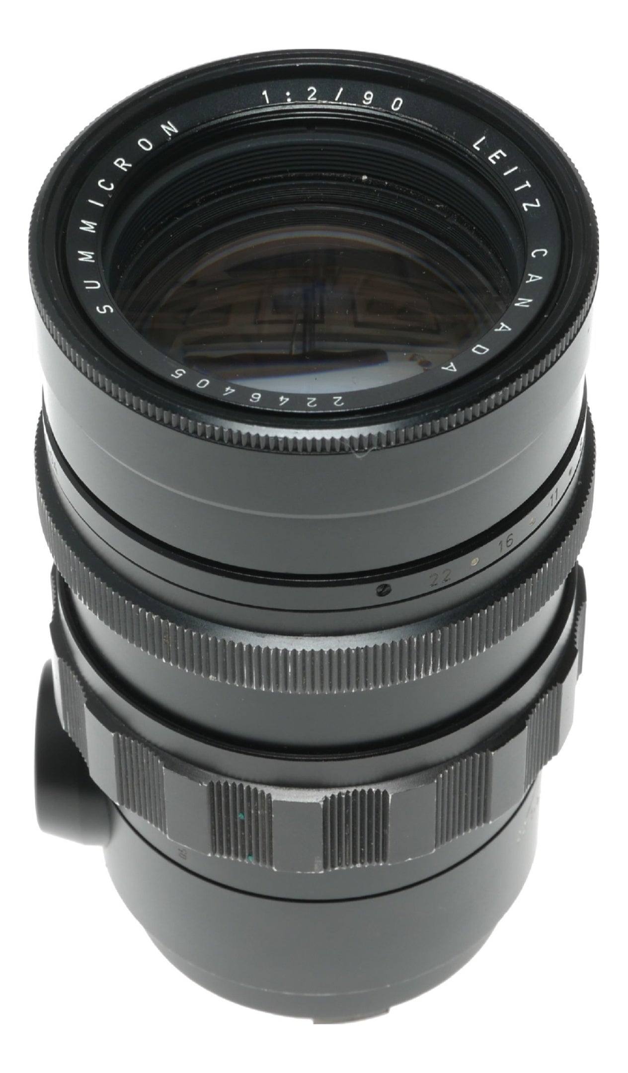 Leica Summicron 2/90 leitz Canada black M mount lens