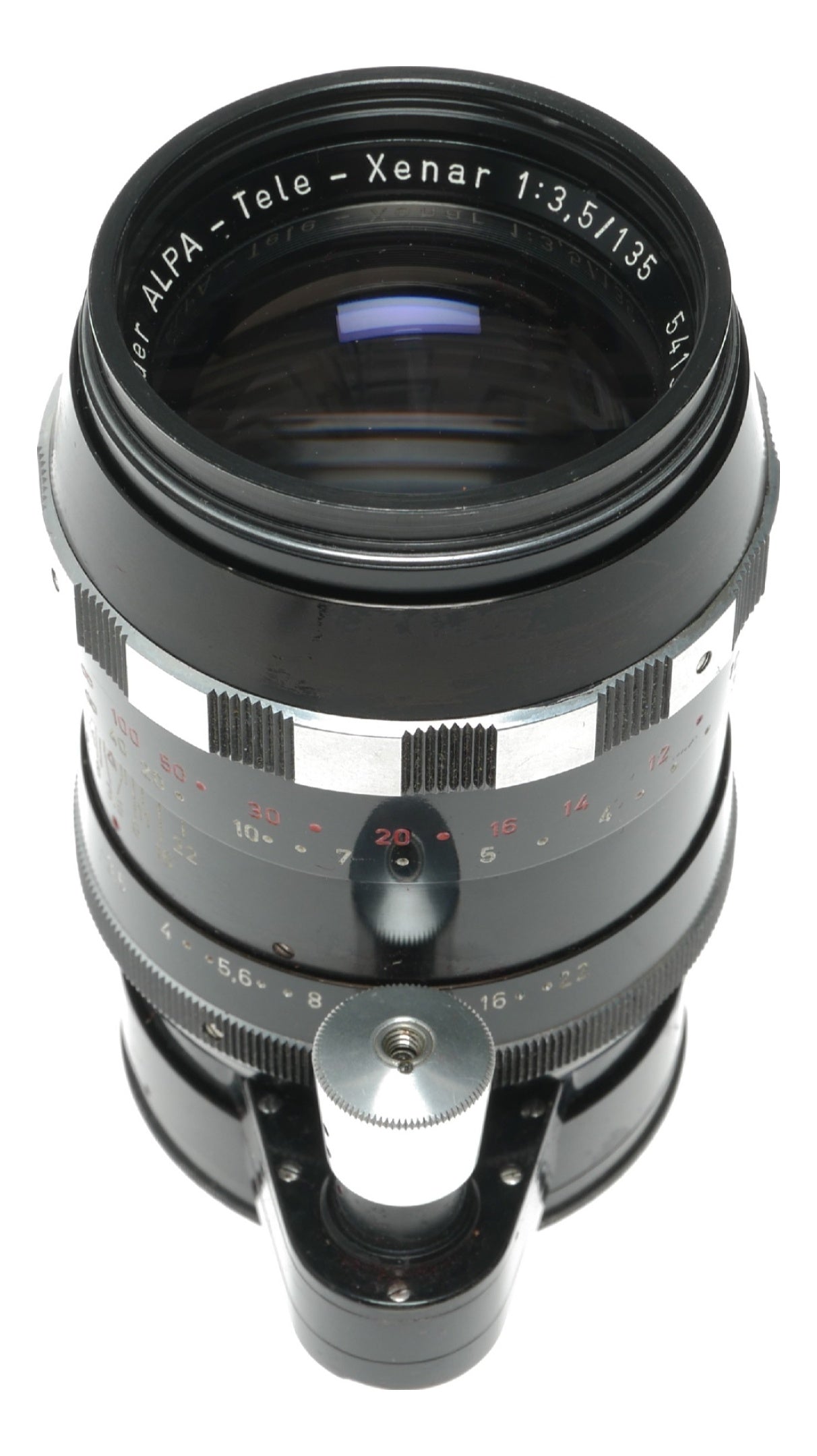 Alpa-Tele-Xenar 1:3.5/135 mm Schneider Alpa camera lens hood cap