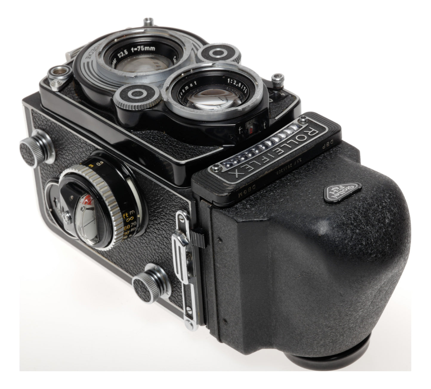 Rolleiflex 3.5F Model 4 TLR Film Camera Planar 3.5/75mm Excellent
