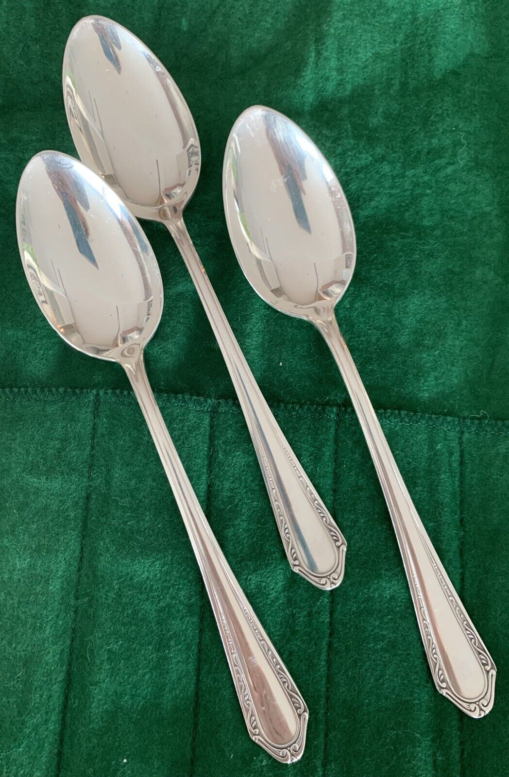 Henckels Zwilling German Silver Plated 90 Vintage Dinner Spoons - View 4