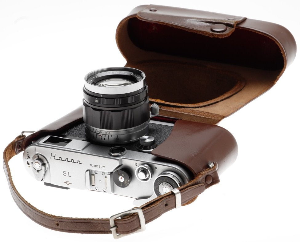 HONOR SL RANGE FINDER LEICA COPY CAMERA ZUIHO 1:1.9 f=50mm LENS ULTRA RARE MINT-