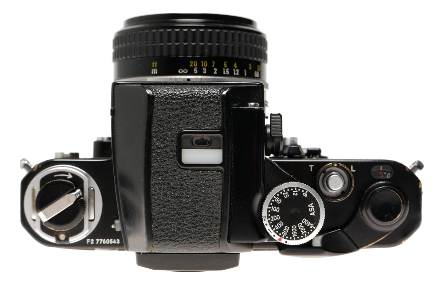 Nikon F2 35mm SLR Film Camera with 50mm Lens - View 10
