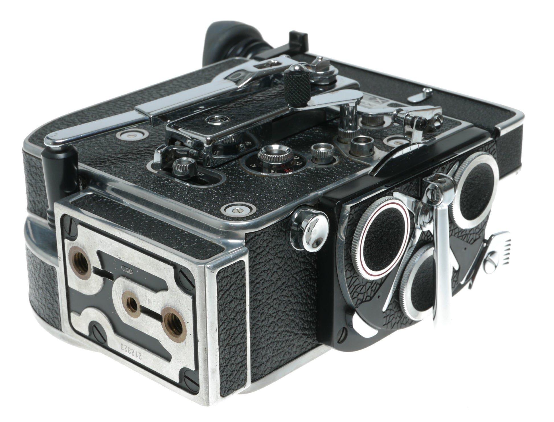 Bolex H16 Reflex Vintage 16mm Film Camera Made in Switzerland - View 7