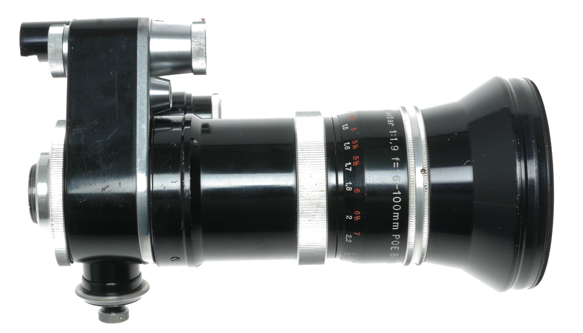 KERN Vario-Switar 6-100mm f/9 Zoom Lens - Made in Switzerland - View 8