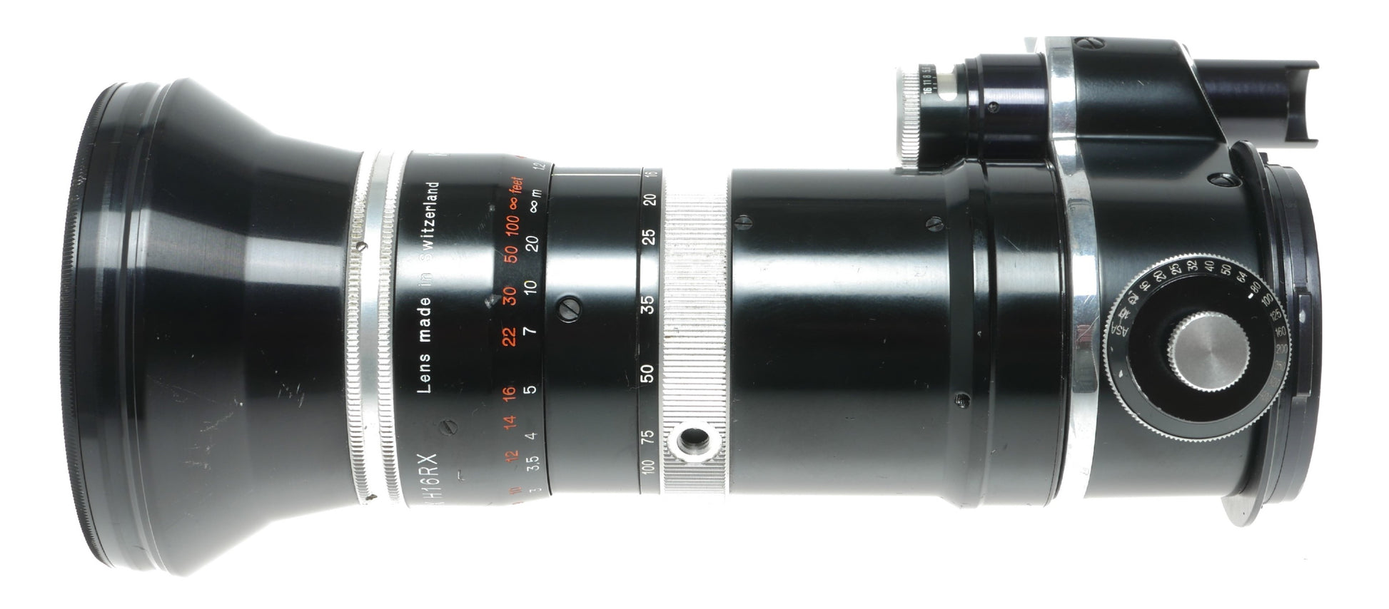 KERN Vario-SW 16-100mm f/1.9 Lens for Bolex H16RX Camera - Made in Switzerland - View 4