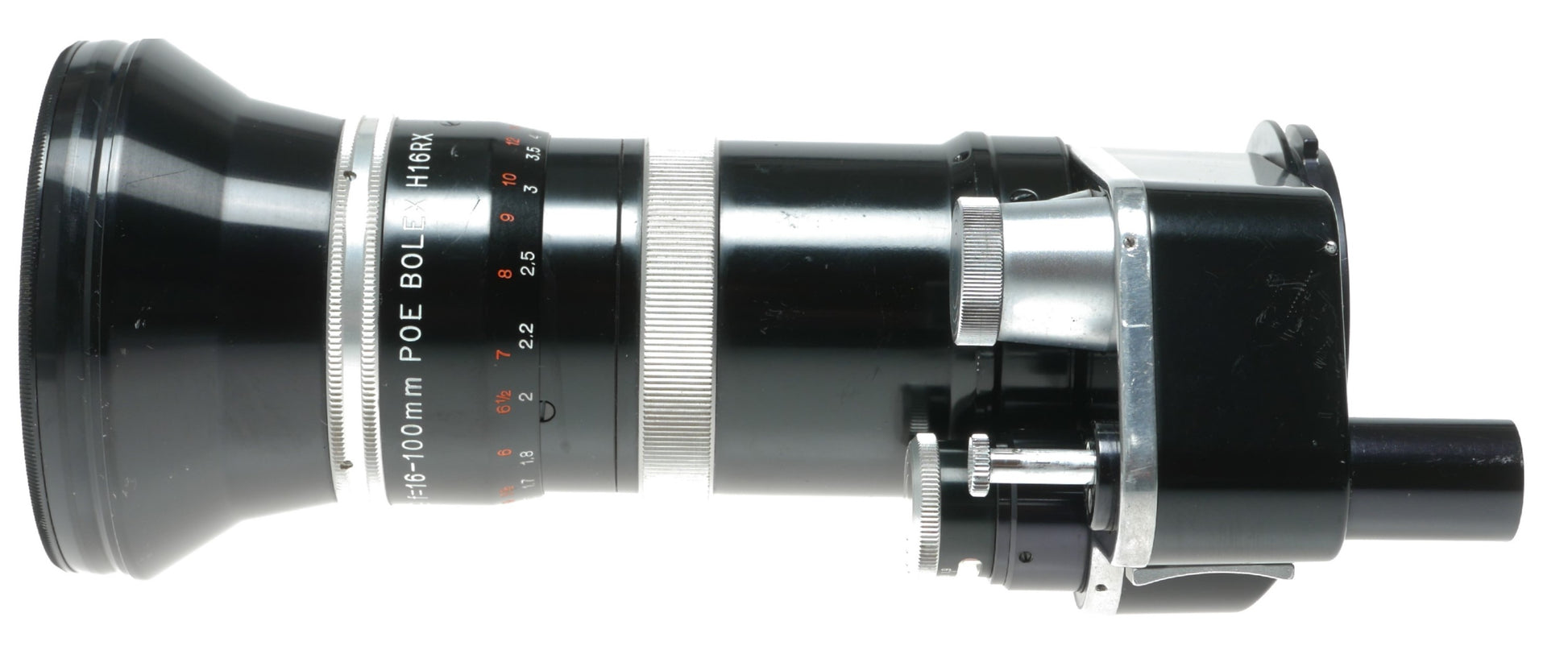 KERN Vario-SW 16-100mm f/1.9 Lens for Bolex H16RX Camera - Made in Switzerland - View 6