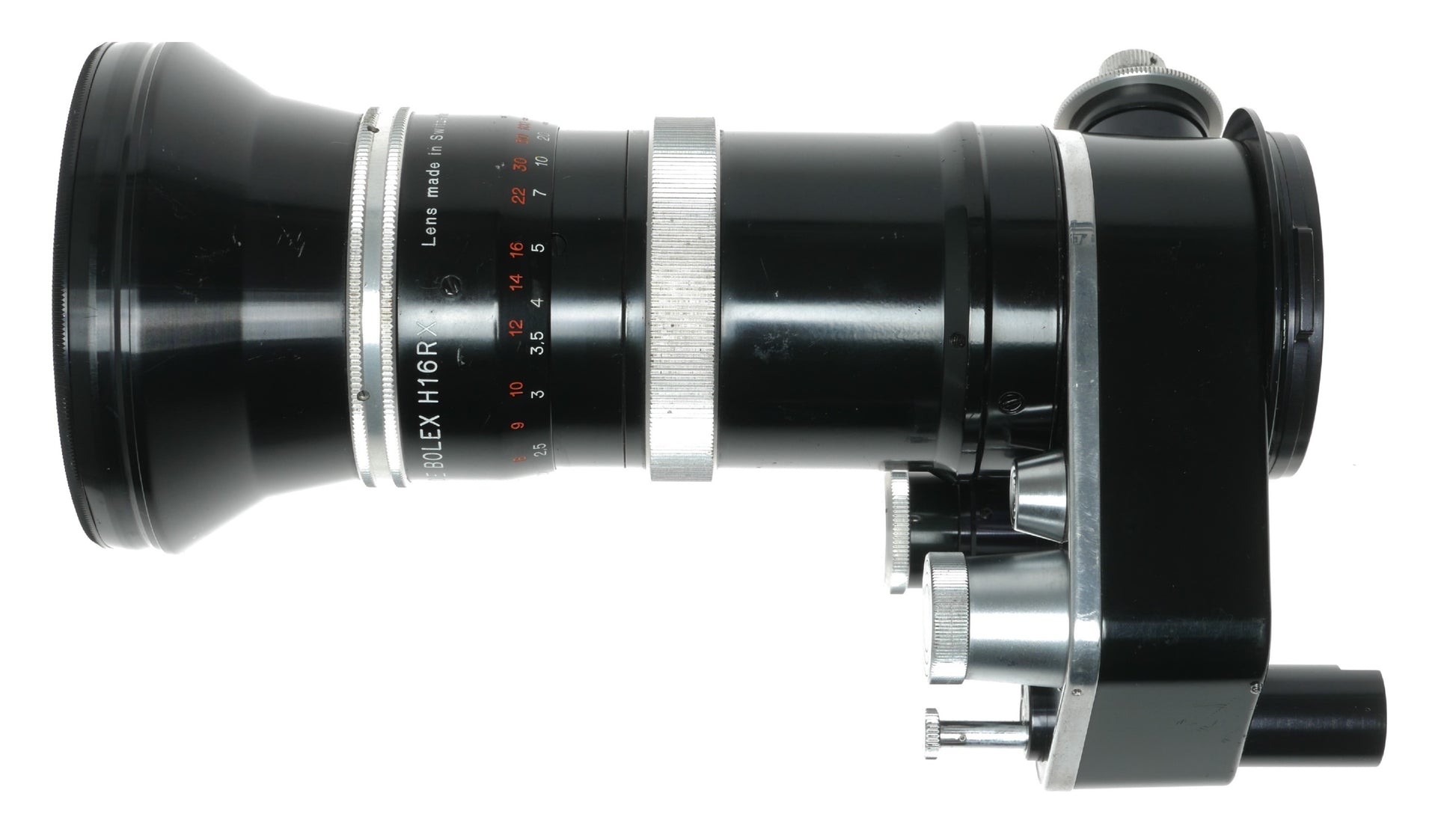 KERN Vario-SW 16-100mm f/1.9 Lens for Bolex H16RX Camera - Made in Switzerland - View 7