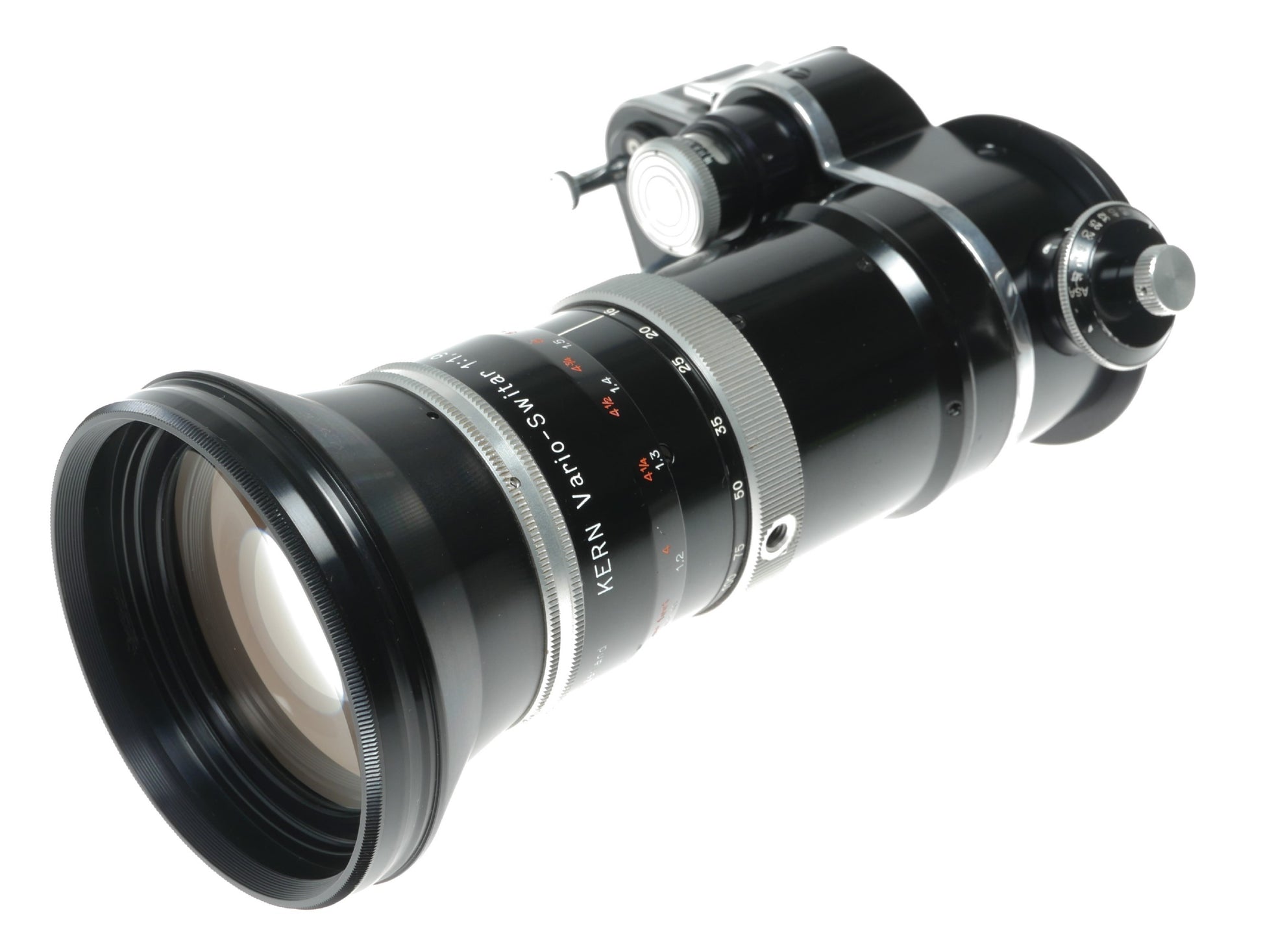 KERN Vario-SW 16-100mm f/1.9 Lens for Bolex H16RX Camera - Made in Switzerland - View 12