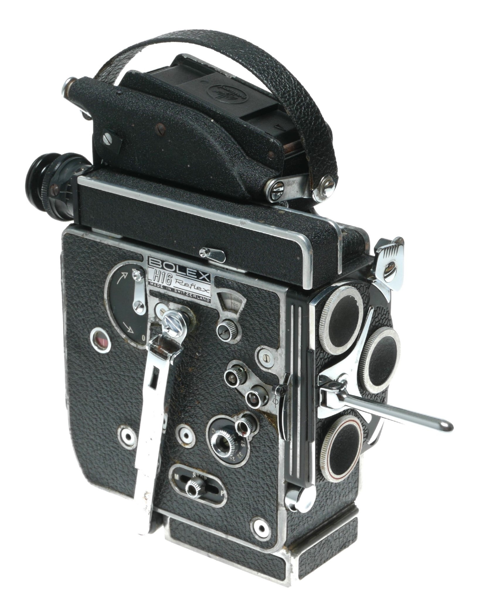 Bolex Paillard H16 Reflex Vintage Swiss Made 16mm Film Camera - View 2