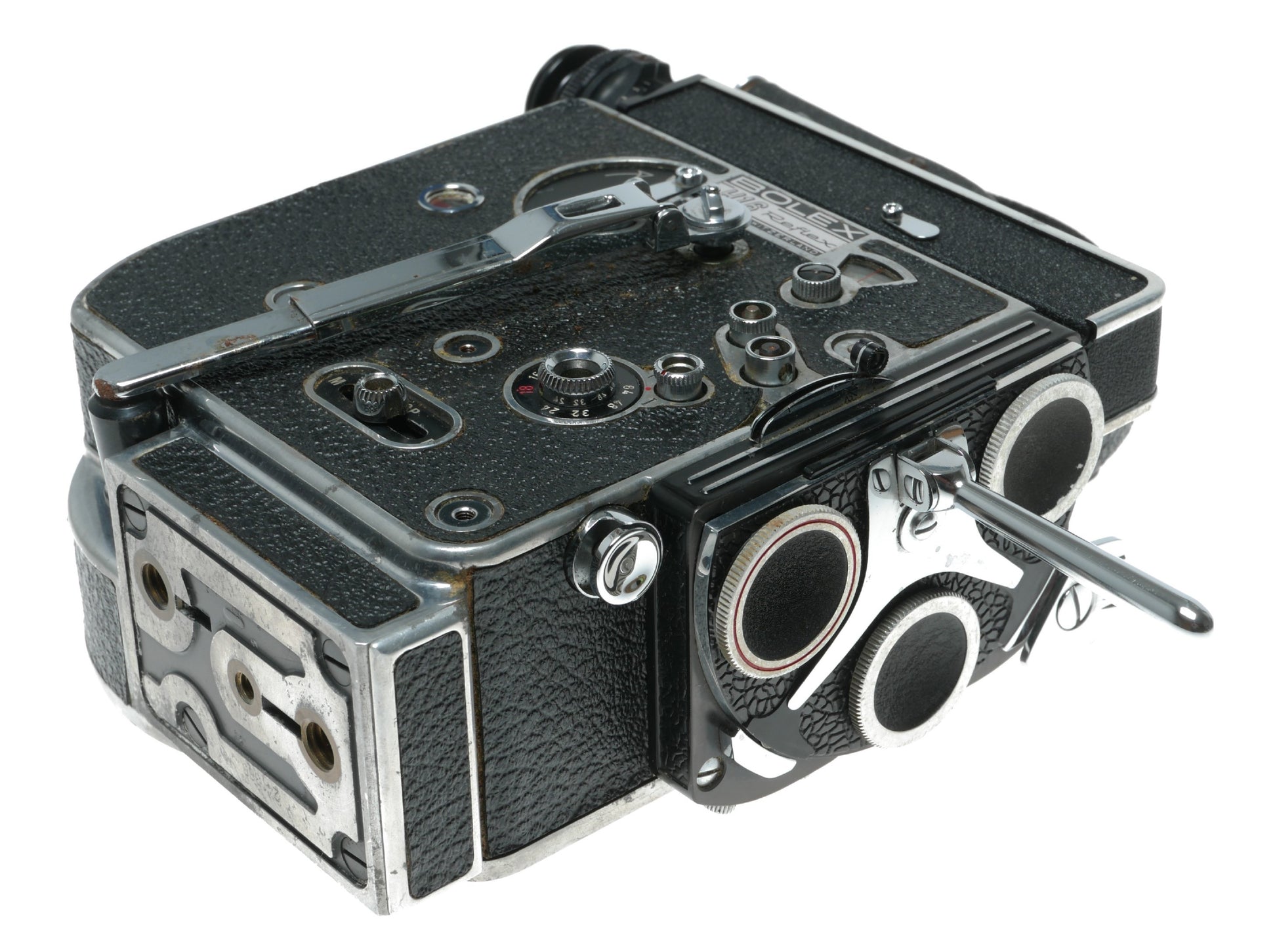 Bolex Paillard H16 Reflex Vintage Swiss Made 16mm Film Camera - View 6