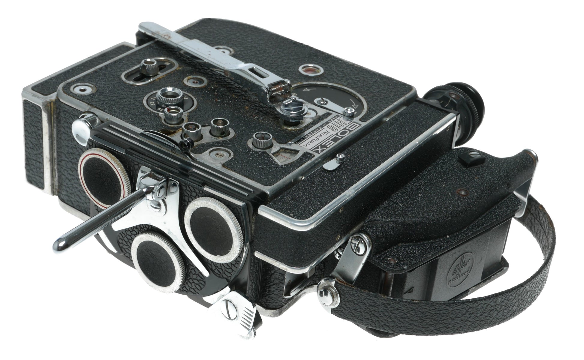 Bolex Paillard H16 Reflex Vintage Swiss Made 16mm Film Camera - View 7