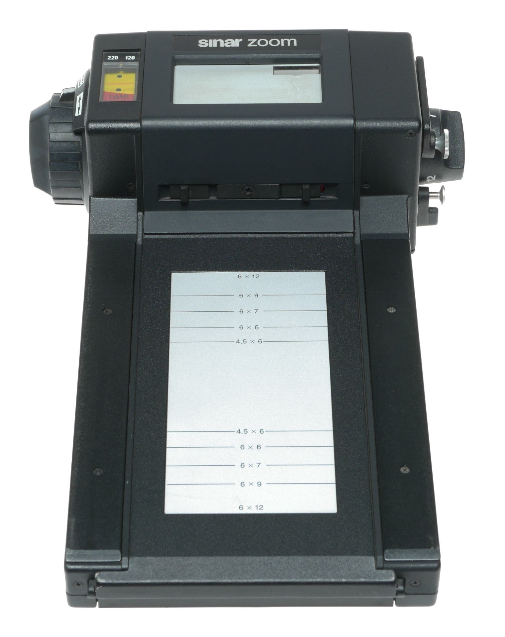 Sinar Zoom Rollfilm Holder for 6x7, 6x6, 6x9, 6x12, 4.5x6, 8x9 Formats - View 3