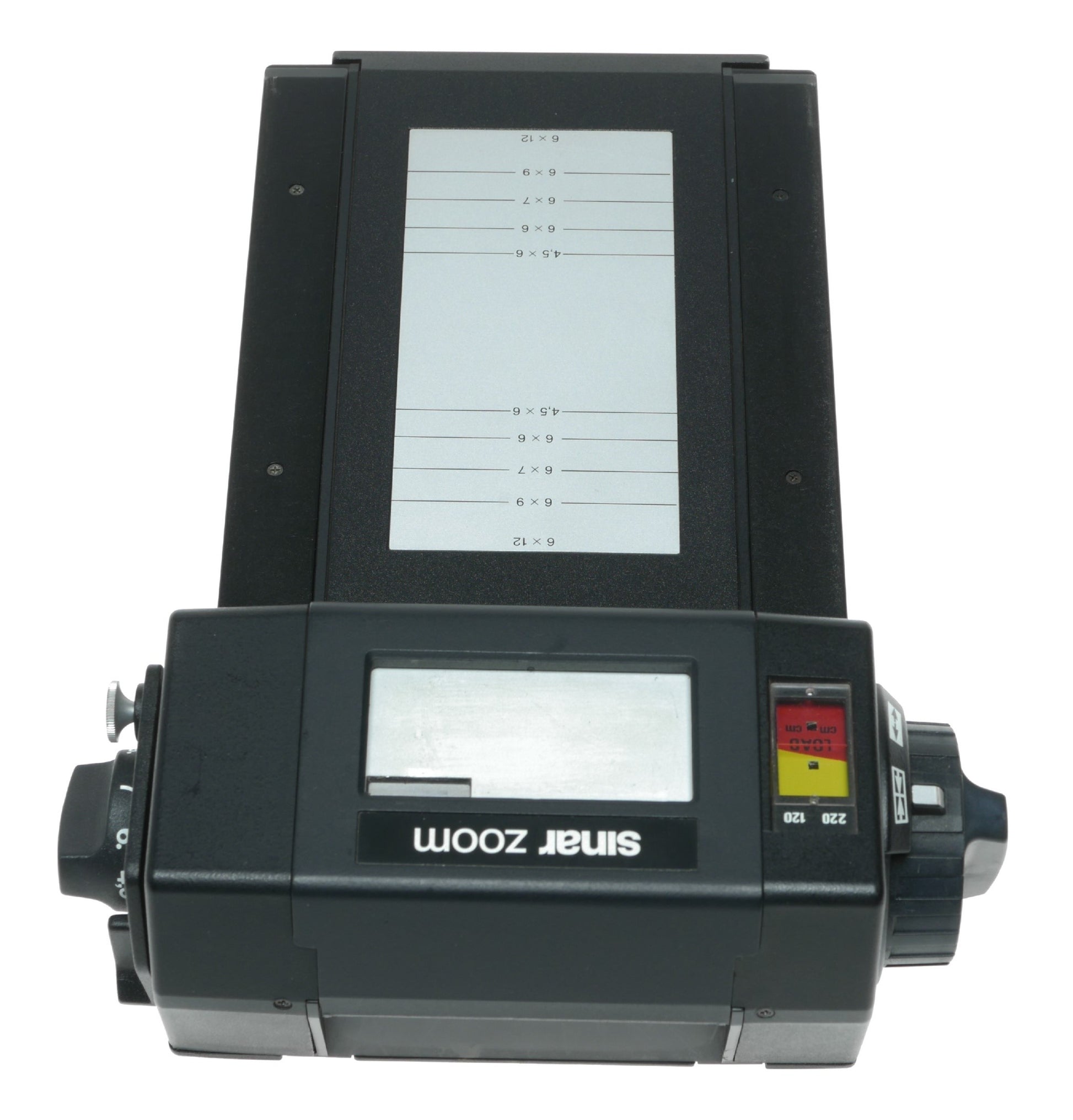 Sinar Zoom Rollfilm Holder for 6x7, 6x6, 6x9, 6x12, 4.5x6, 8x9 Formats - View 4