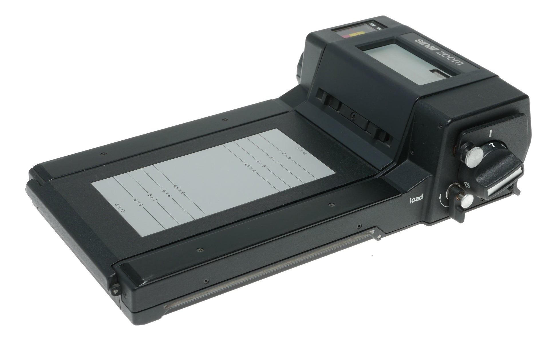 Sinar Zoom Rollfilm Holder for 6x7, 6x6, 6x9, 6x12, 4.5x6, 8x9 Formats - View 6