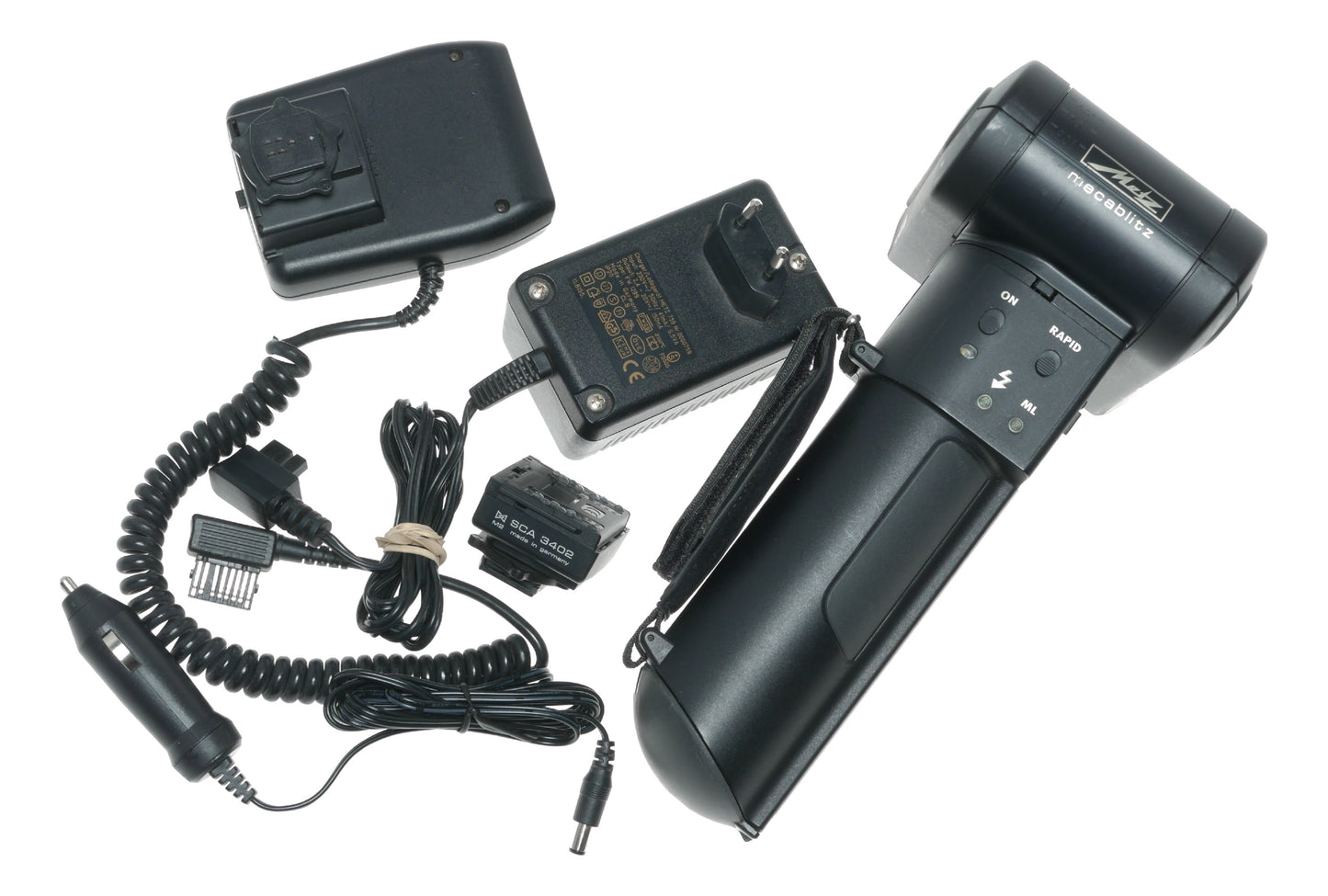 Metz Mecablitz 70 MZ-5 Professional Flash Unit with Guide Number 70, Made in Germany - View 7