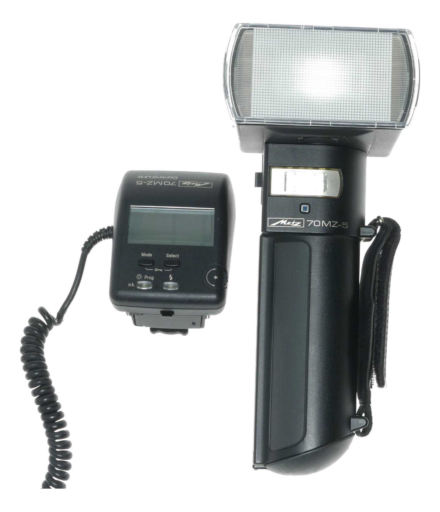 Metz Mecablitz 70 MZ-5 Professional Flash Unit with Guide Number 70, Made in Germany - View 8