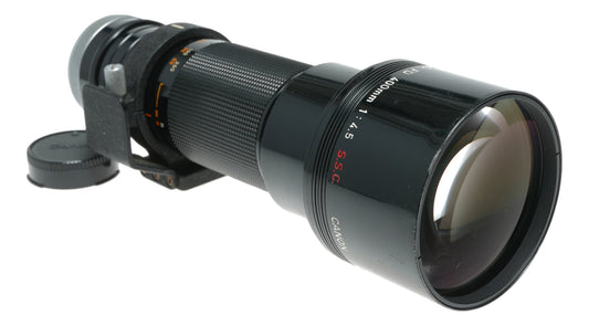 Canon FD 400mm f/4.5 S.S.C. Vintage Telephoto Lens Made in Japan - View 2