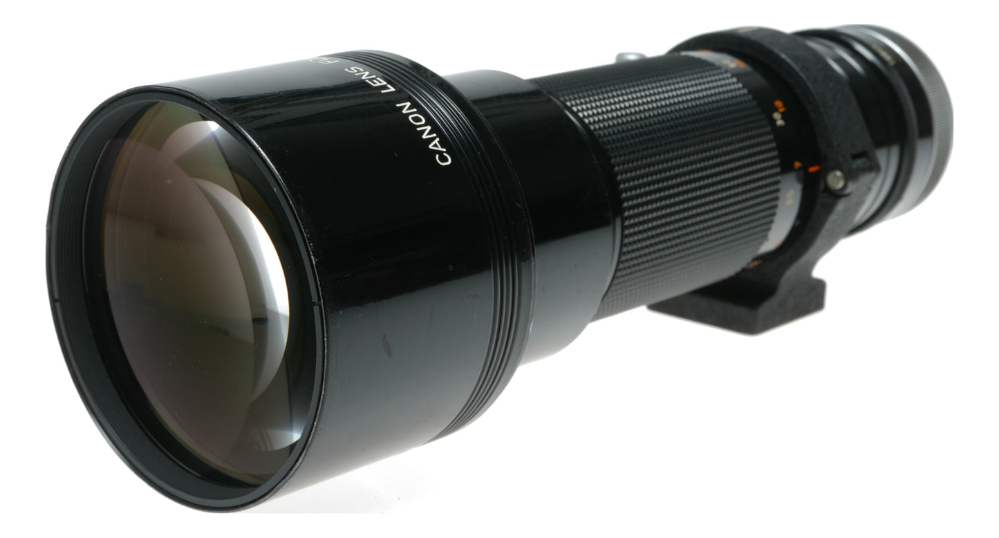 Canon FD 400mm f/4.5 S.S.C. Vintage Telephoto Lens Made in Japan - View 4