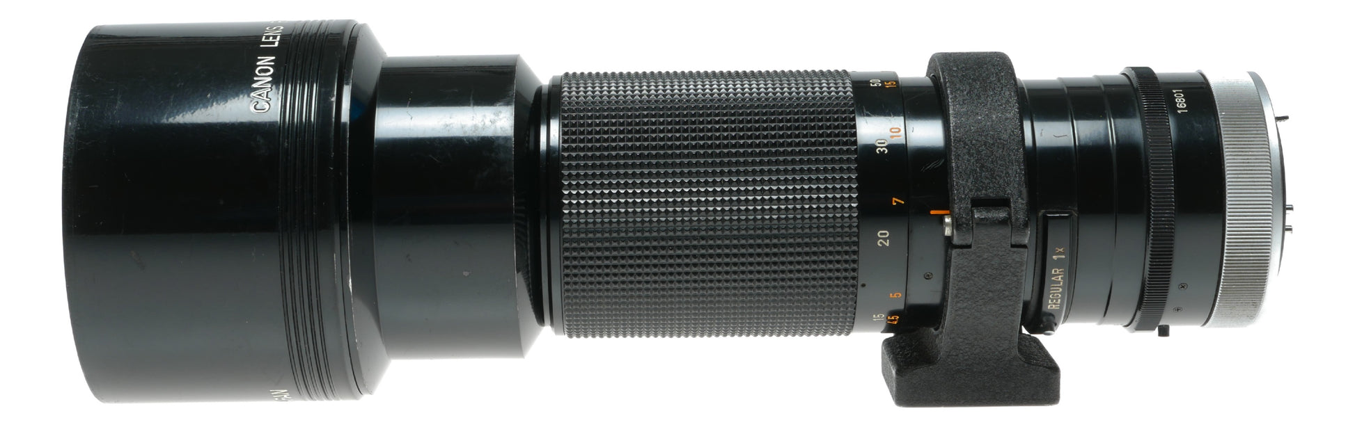 Canon FD 400mm f/4.5 S.S.C. Vintage Telephoto Lens Made in Japan - View 5