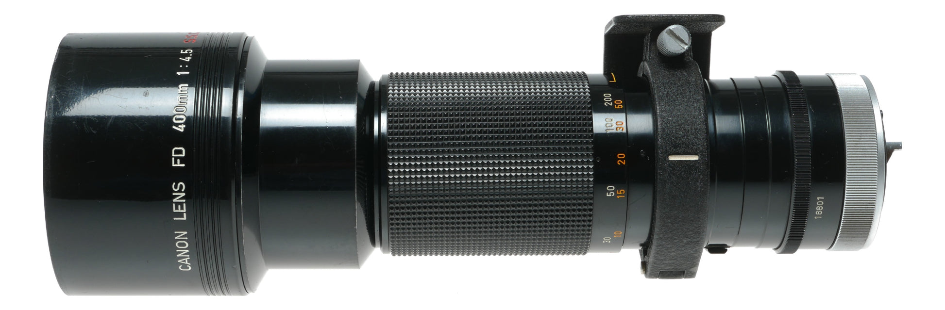 Canon FD 400mm f/4.5 S.S.C. Vintage Telephoto Lens Made in Japan - View 6