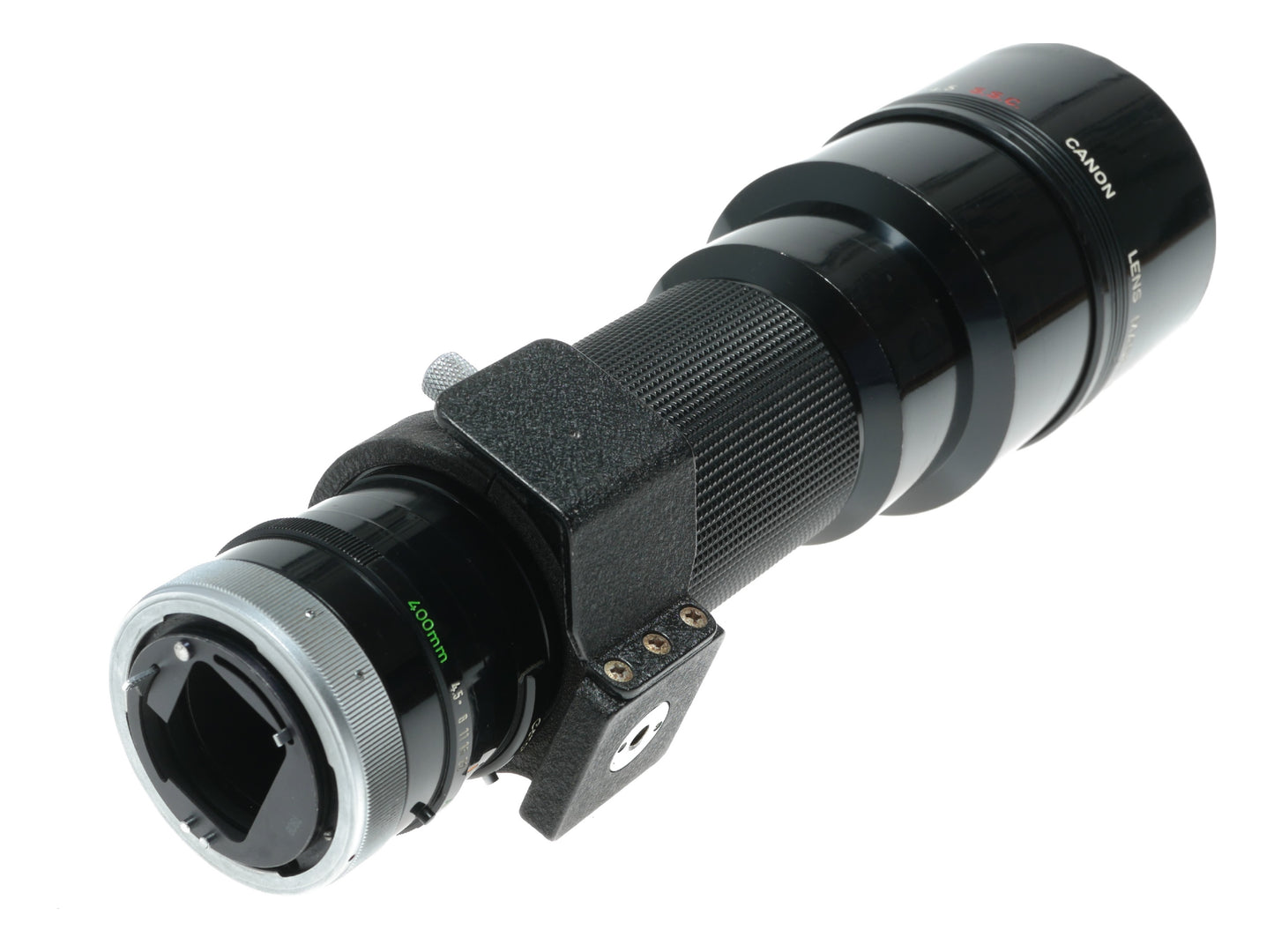 Canon FD 400mm f/4.5 S.S.C. Vintage Telephoto Lens Made in Japan - View 10