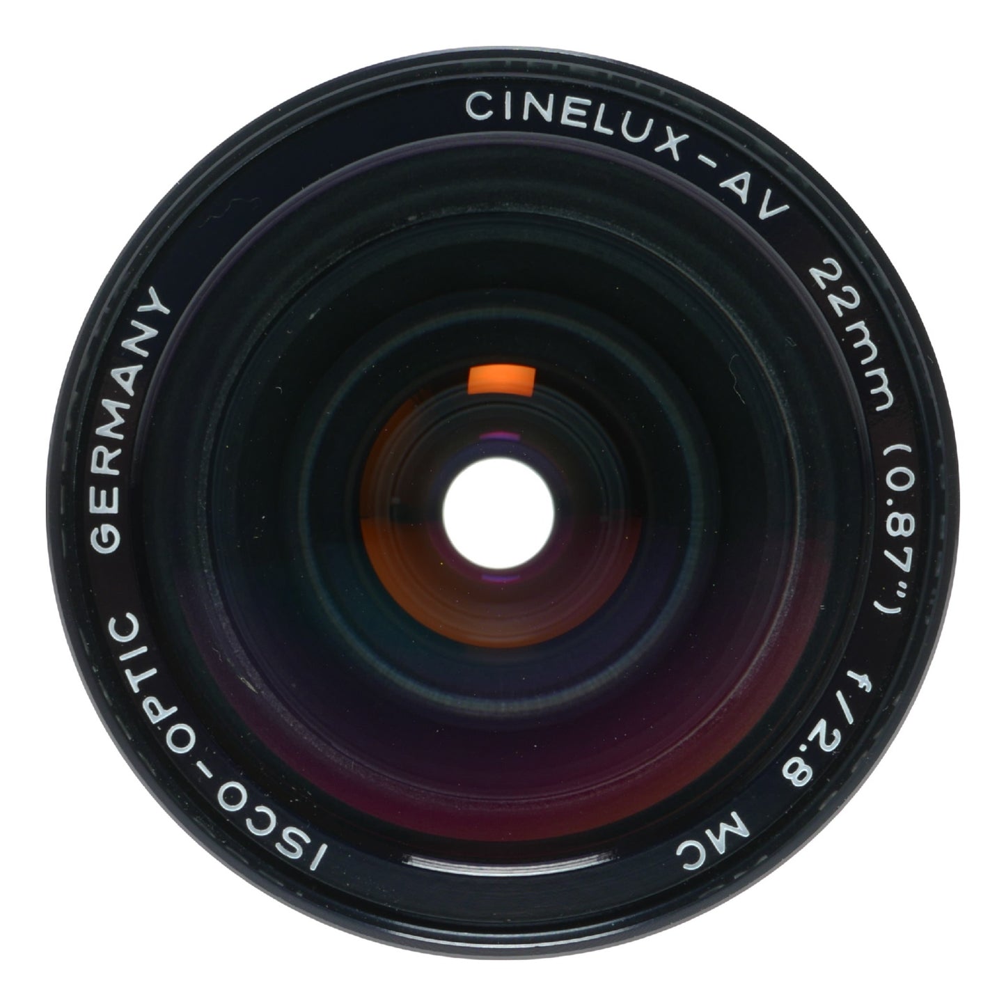ISCO-Optic Cinelux-AV 22mm f/2.8 MC Projection Lens from Germany - View 2