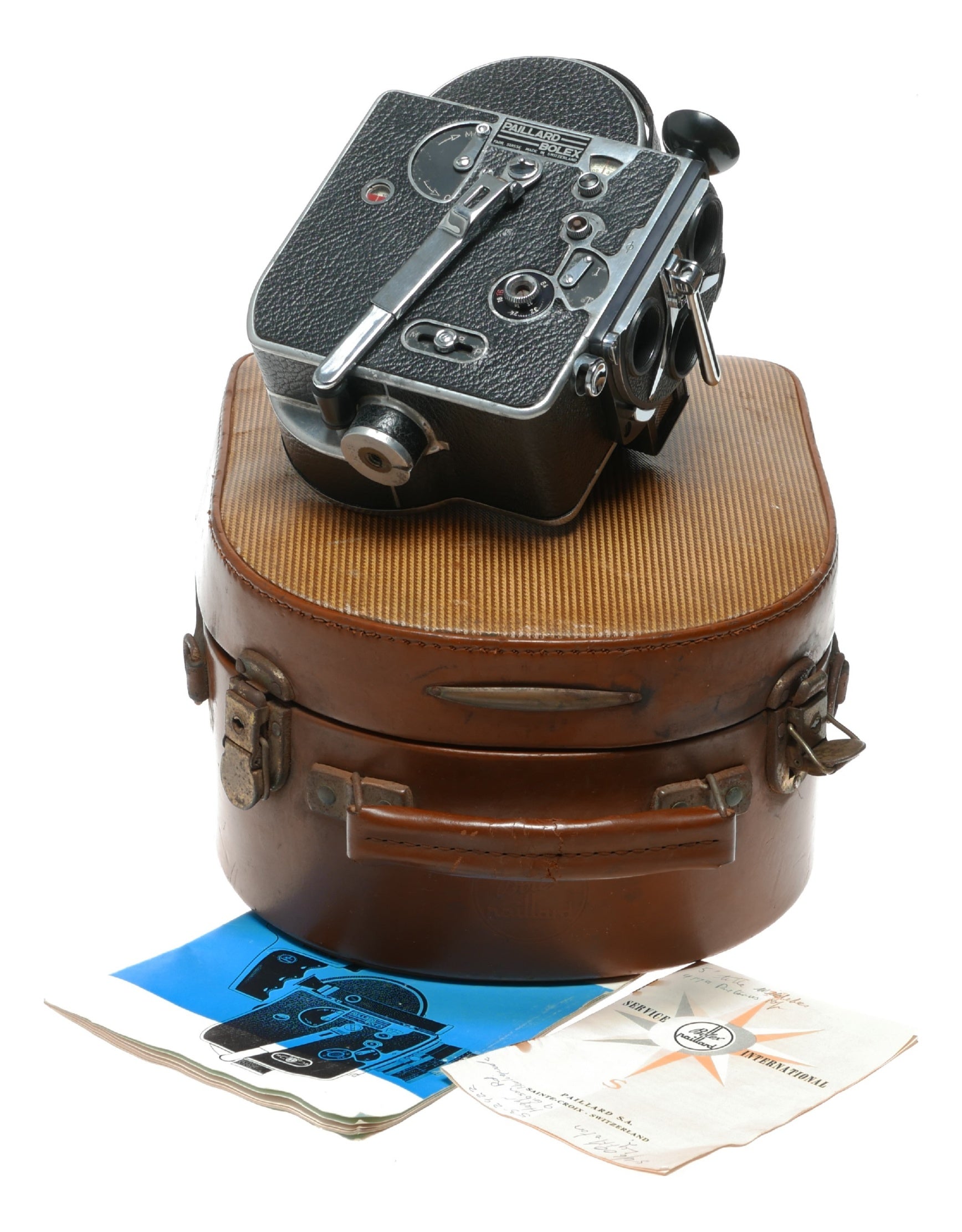 Paillard-Boley Bolex K18 Vintage 16mm Film Camera - Made in Switzerland