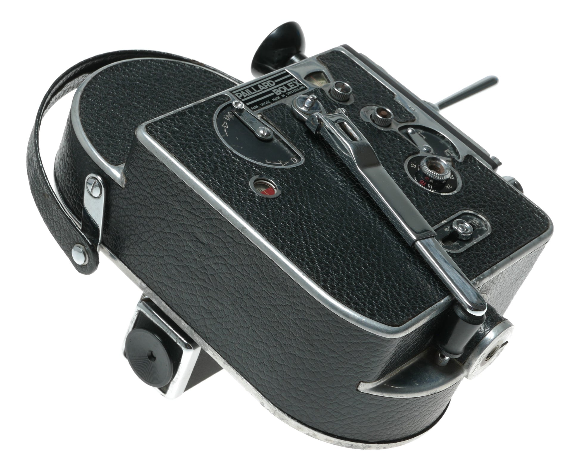 Paillard-Boley Bolex K18 Vintage 16mm Film Camera - Made in Switzerland - View 3