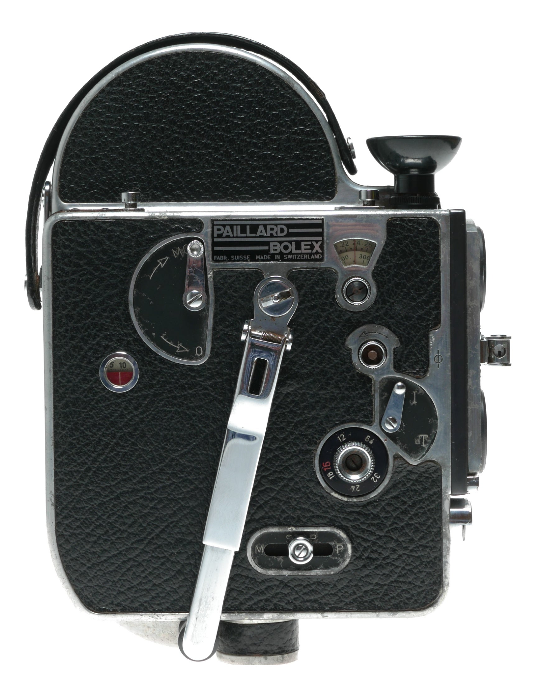 Paillard-Boley Bolex K18 Vintage 16mm Film Camera - Made in Switzerland - View 4