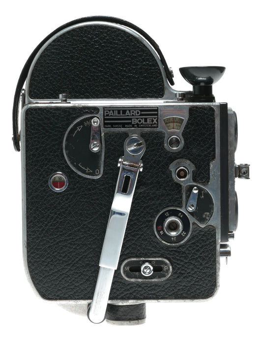 Paillard-Boley Bolex K18 Vintage 16mm Film Camera - Made in Switzerland - View 4
