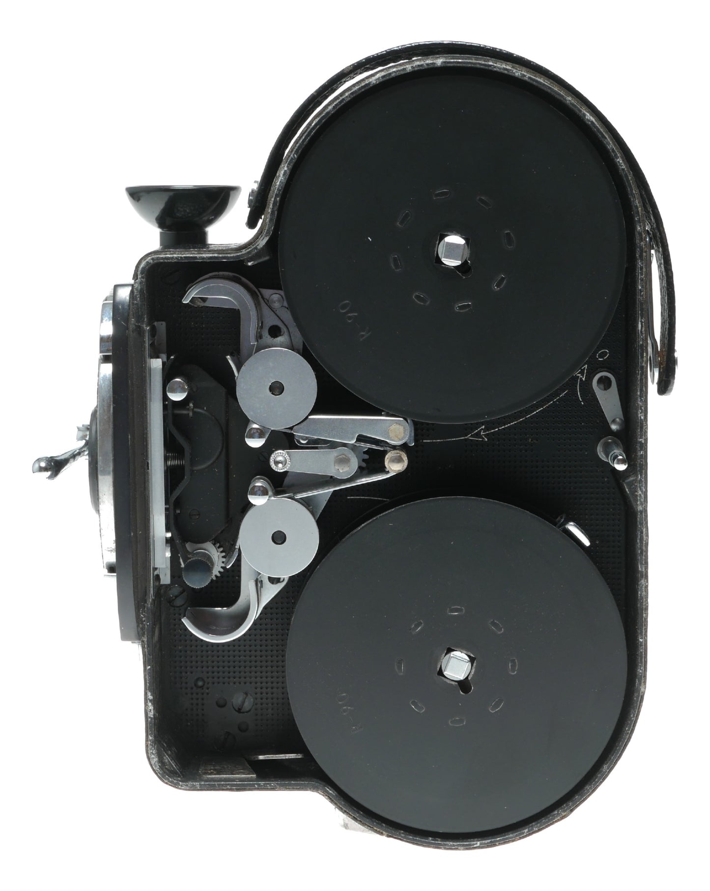 Paillard-Boley Bolex K18 Vintage 16mm Film Camera - Made in Switzerland - View 9