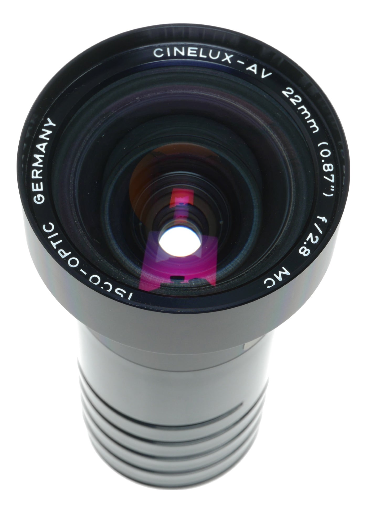 ISCO-Optic Cinelux-AV 22mm f/2.8 MC Projection Lens from Germany - View 8