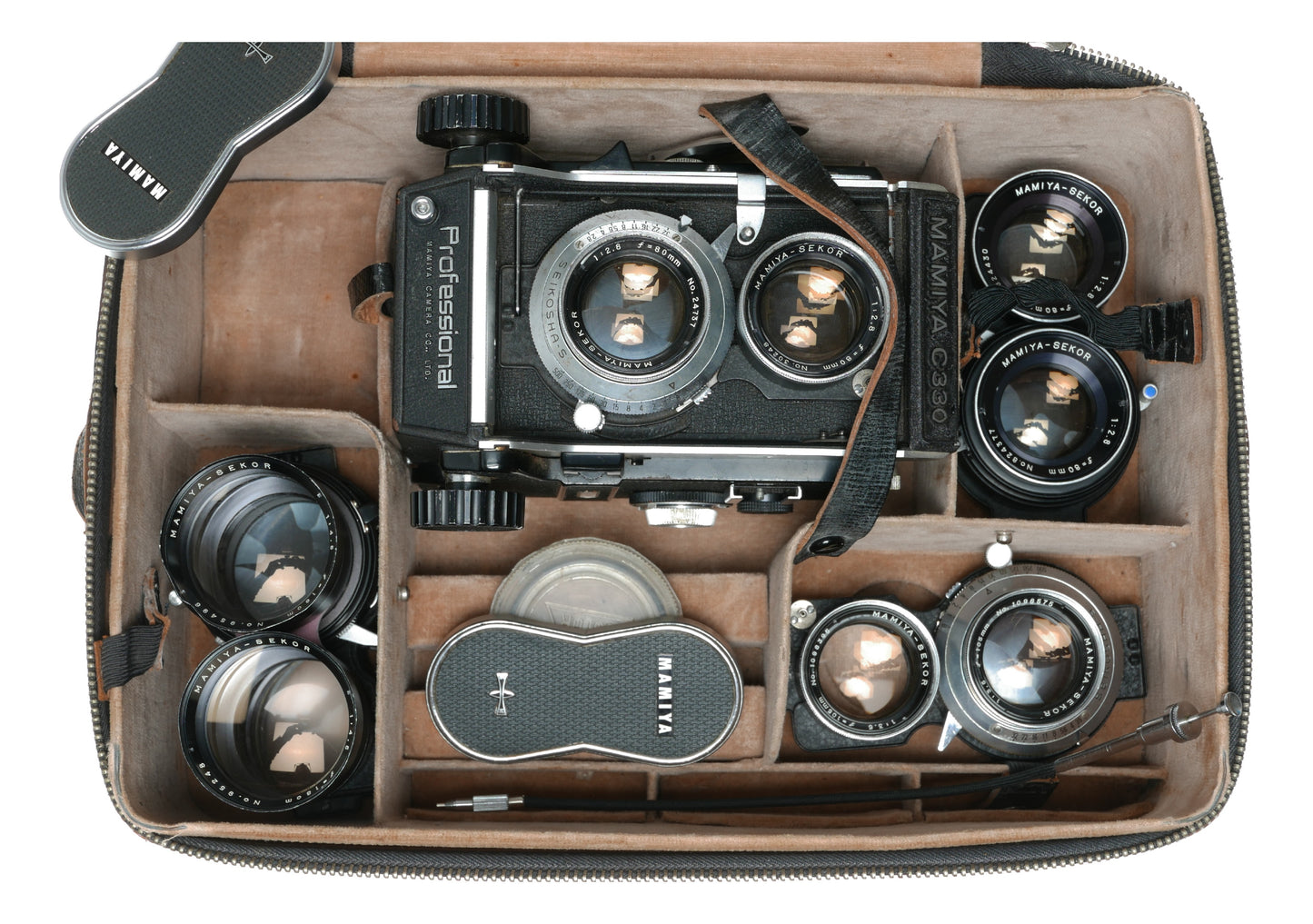 Mamiya C330 Professional TLR Film Camera with Seikosha Lens, 120/220 Format, Made in Japan - View 2