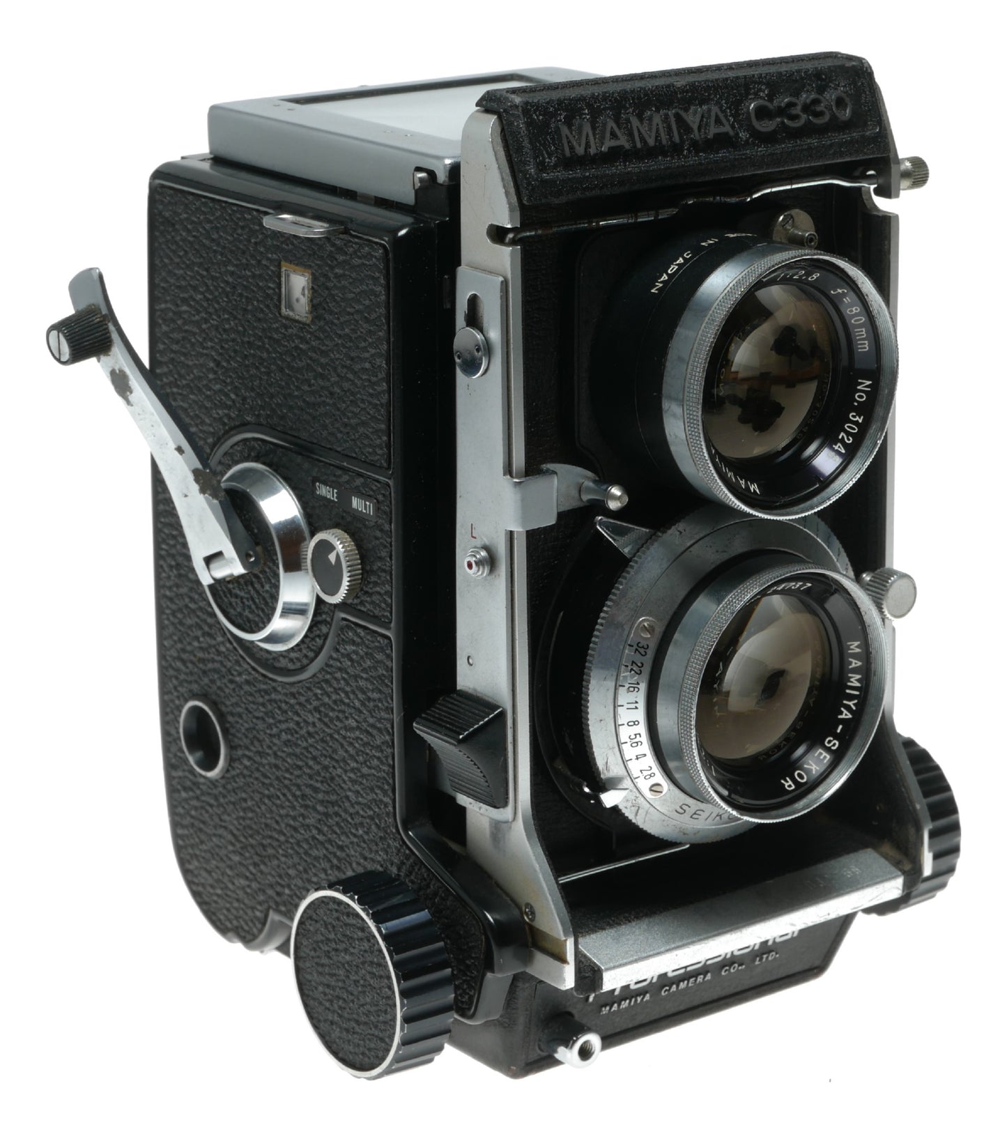 Mamiya C330 Professional TLR Film Camera with Seikosha Lens, 120/220 Format, Made in Japan - View 6