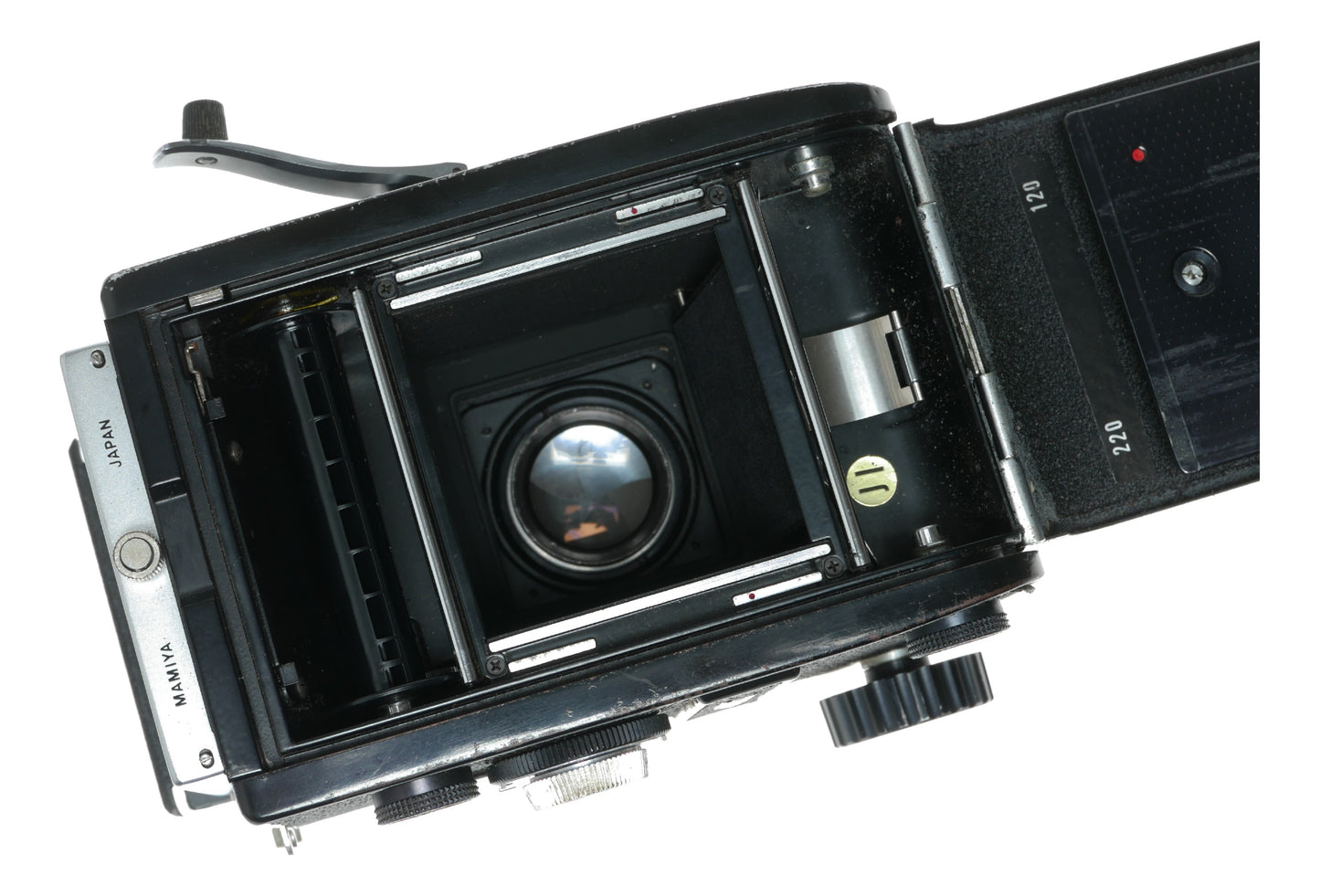 Mamiya C330 Professional TLR Film Camera with Seikosha Lens, 120/220 Format, Made in Japan - View 9