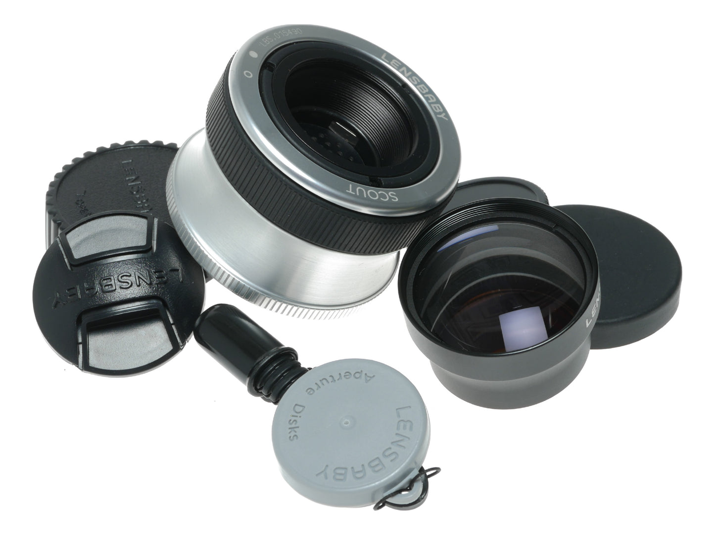 Lensbaby Ultimate Portrait Kit with Scout, 0.6x Wide Angle, and 1.6x Telephoto Lenses - View 4