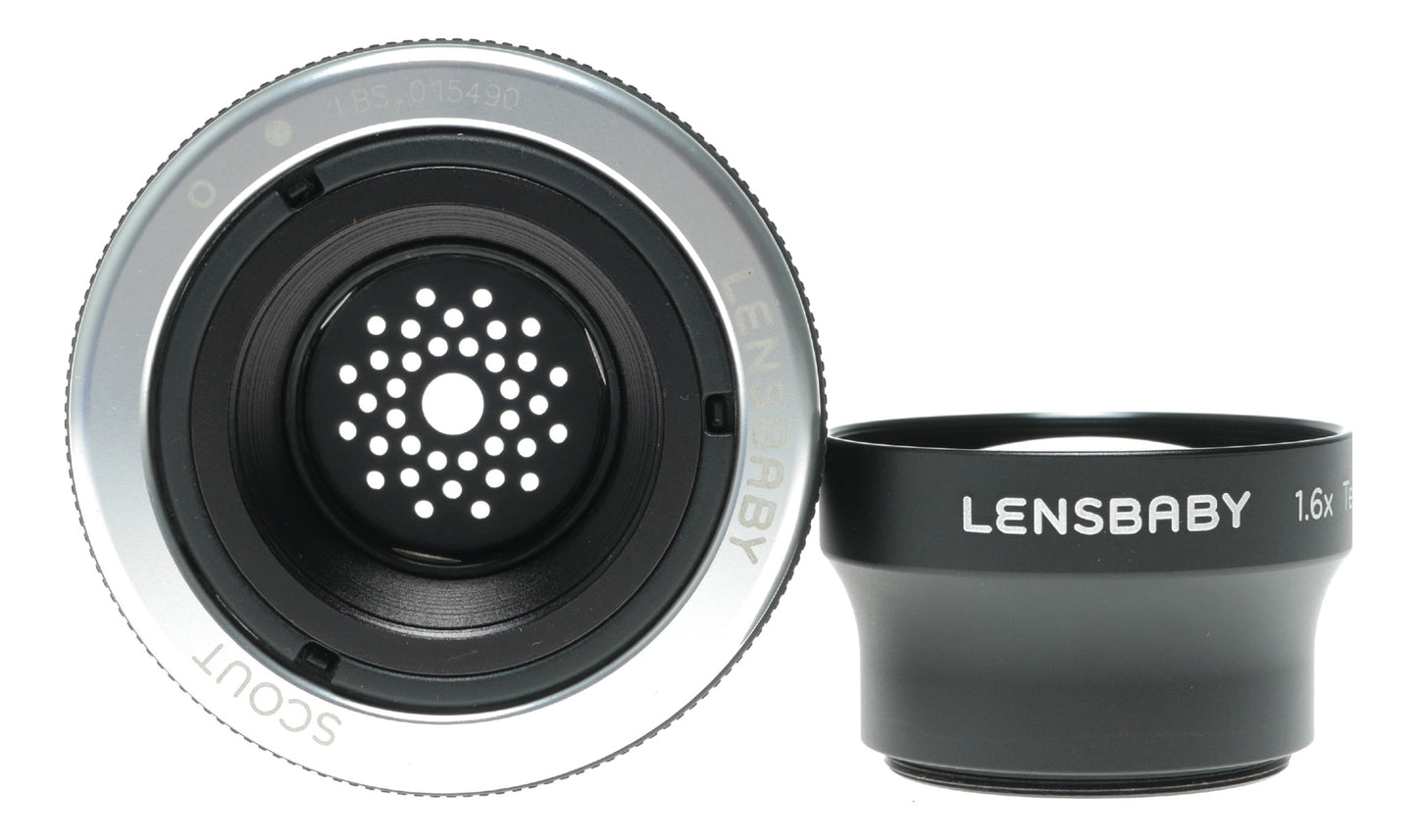 Lensbaby Ultimate Portrait Kit with Scout, 0.6x Wide Angle, and 1.6x Telephoto Lenses - View 6