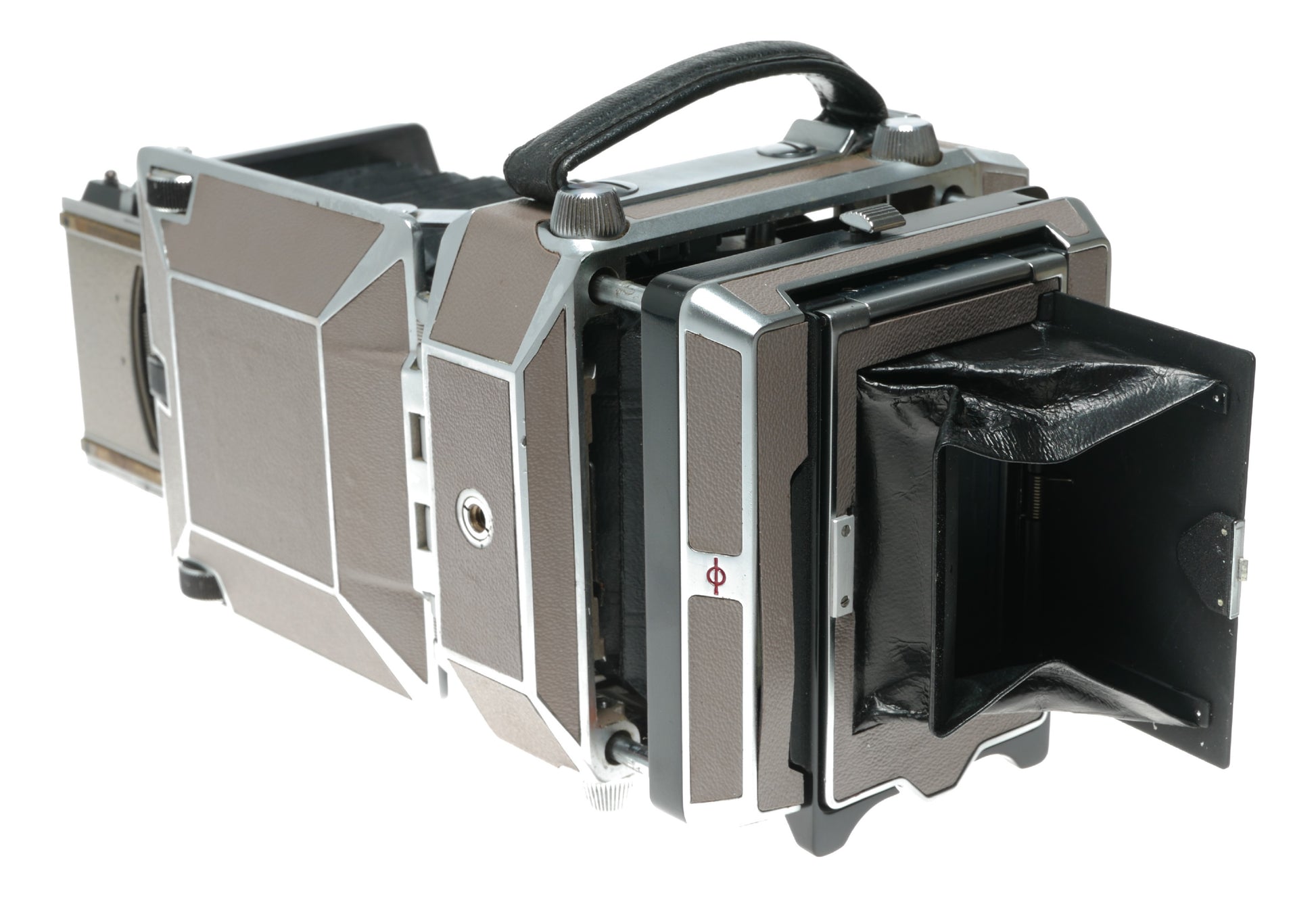 Linhof Technika IV Vintage Large Format Camera with Schneider Kreuznach Symmar 105mm f/5.6 Lens and Synchro-Compur Shutter - View 8