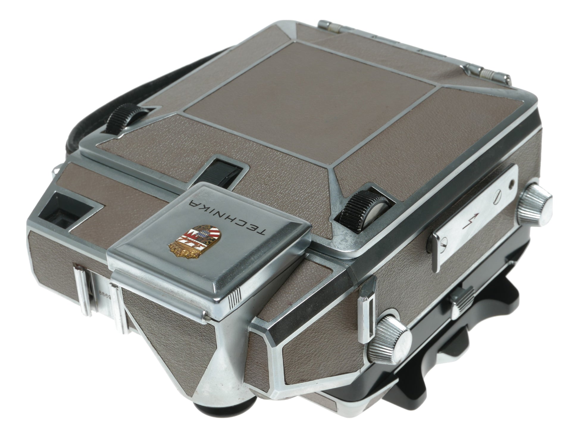 Linhof Technika IV Vintage Large Format Camera with Schneider Kreuznach Symmar 105mm f/5.6 Lens and Synchro-Compur Shutter - View 12