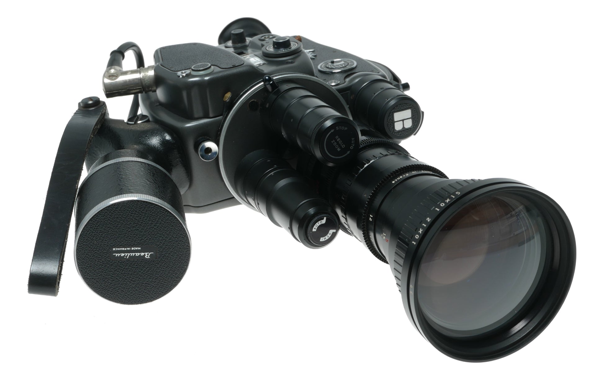 Beaulieu R16 Vintage 16mm Film Camera with Angenieux 120mm f/1.2 Lens - View 6