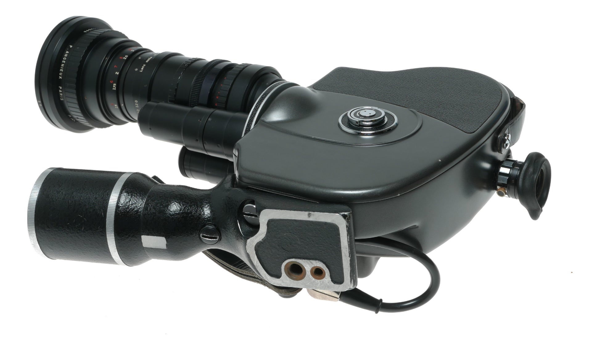 Beaulieu R16 Vintage 16mm Film Camera with Angenieux 120mm f/1.2 Lens - View 11