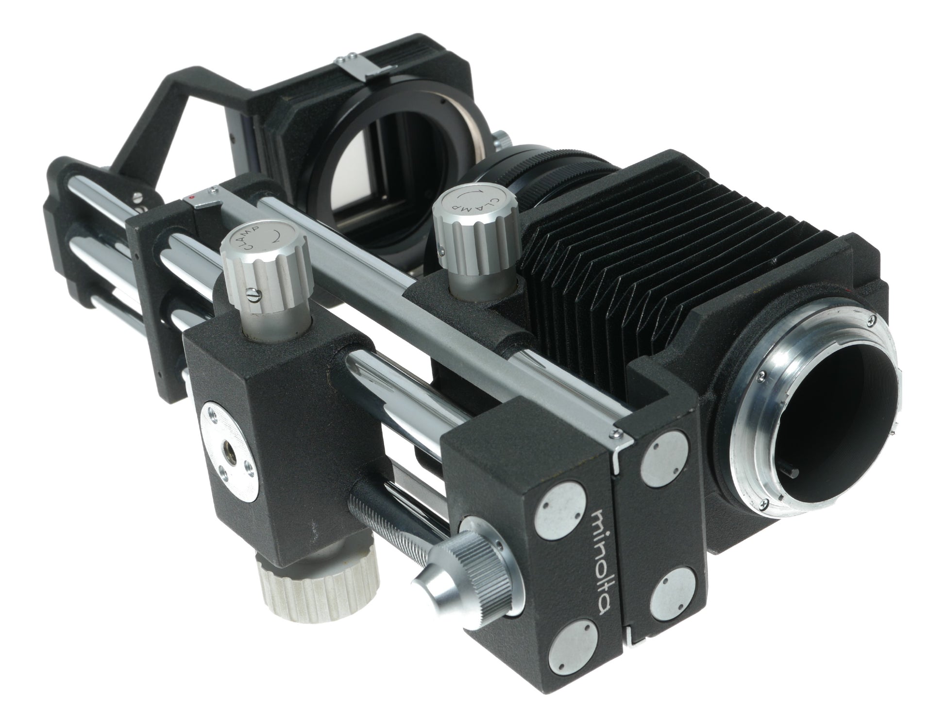 Minolta Auto Bellows Rokkor 100mm f/4 Macro Lens with Clamp for K31 Mount - View 10