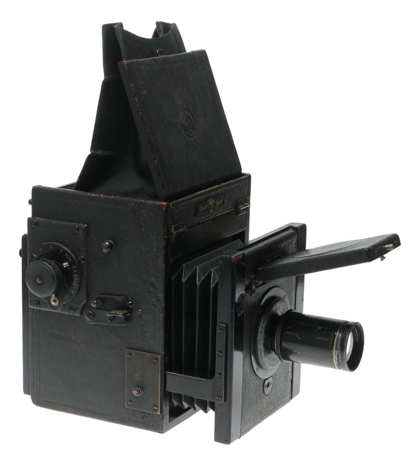 Thornton Pickard Junior Special Vintage TP Camera with J.H. Dallmeyer Adon Lens, Made in England