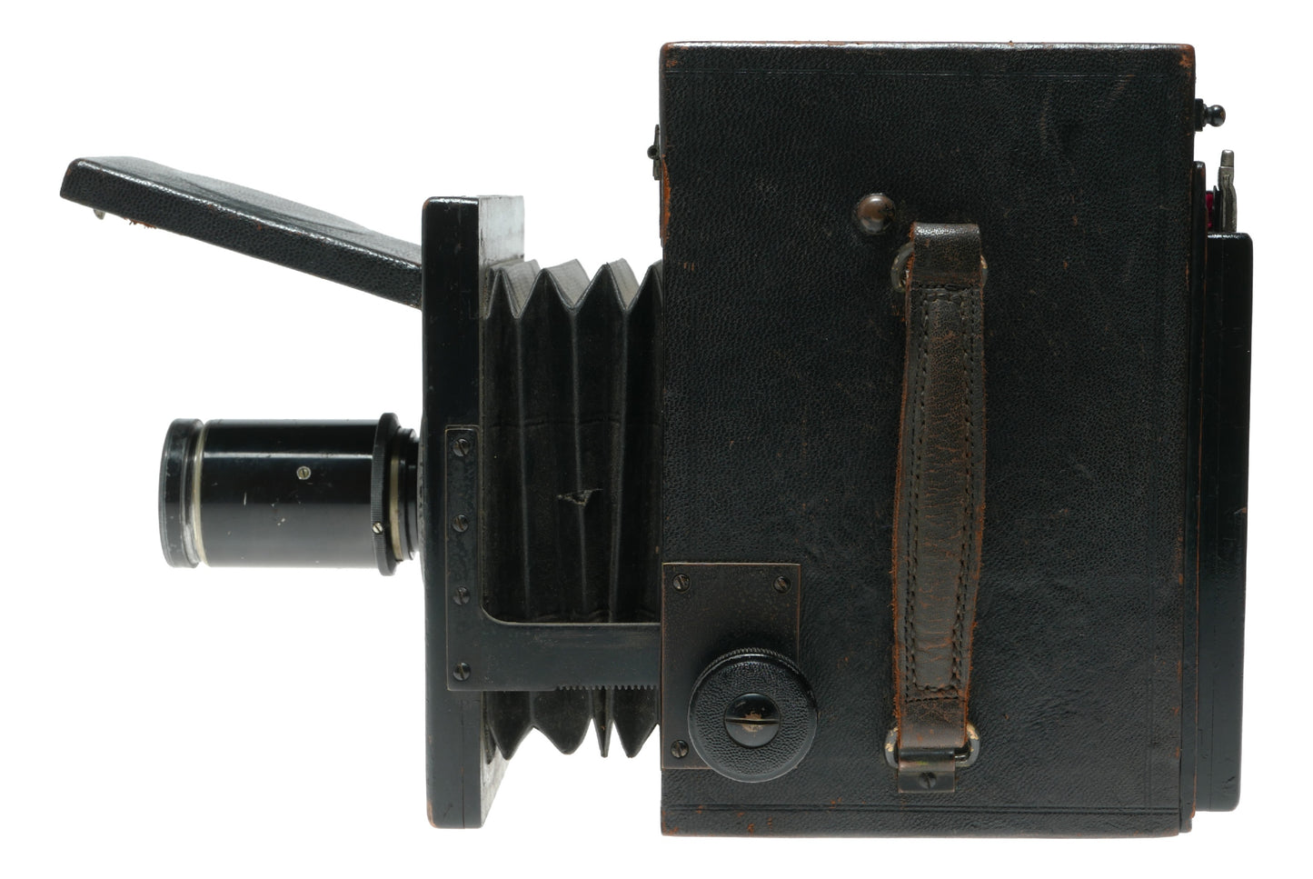 Thornton Pickard Junior Special Vintage TP Camera with J.H. Dallmeyer Adon Lens, Made in England - View 4