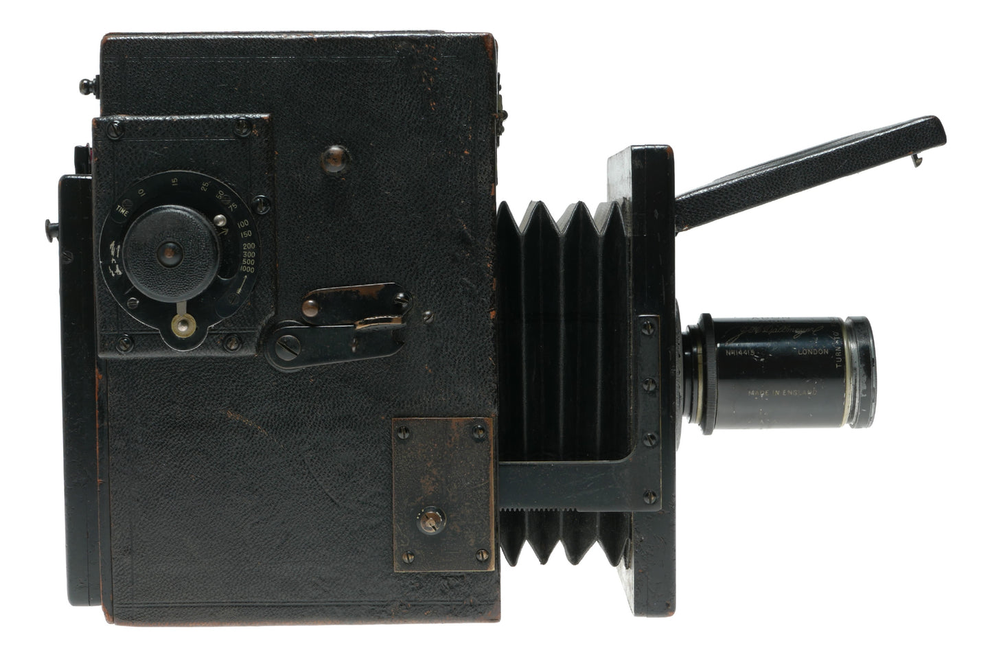 Thornton Pickard Junior Special Vintage TP Camera with J.H. Dallmeyer Adon Lens, Made in England - View 6