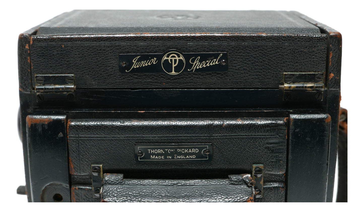 Thornton Pickard Junior Special Vintage TP Camera with J.H. Dallmeyer Adon Lens, Made in England - View 11