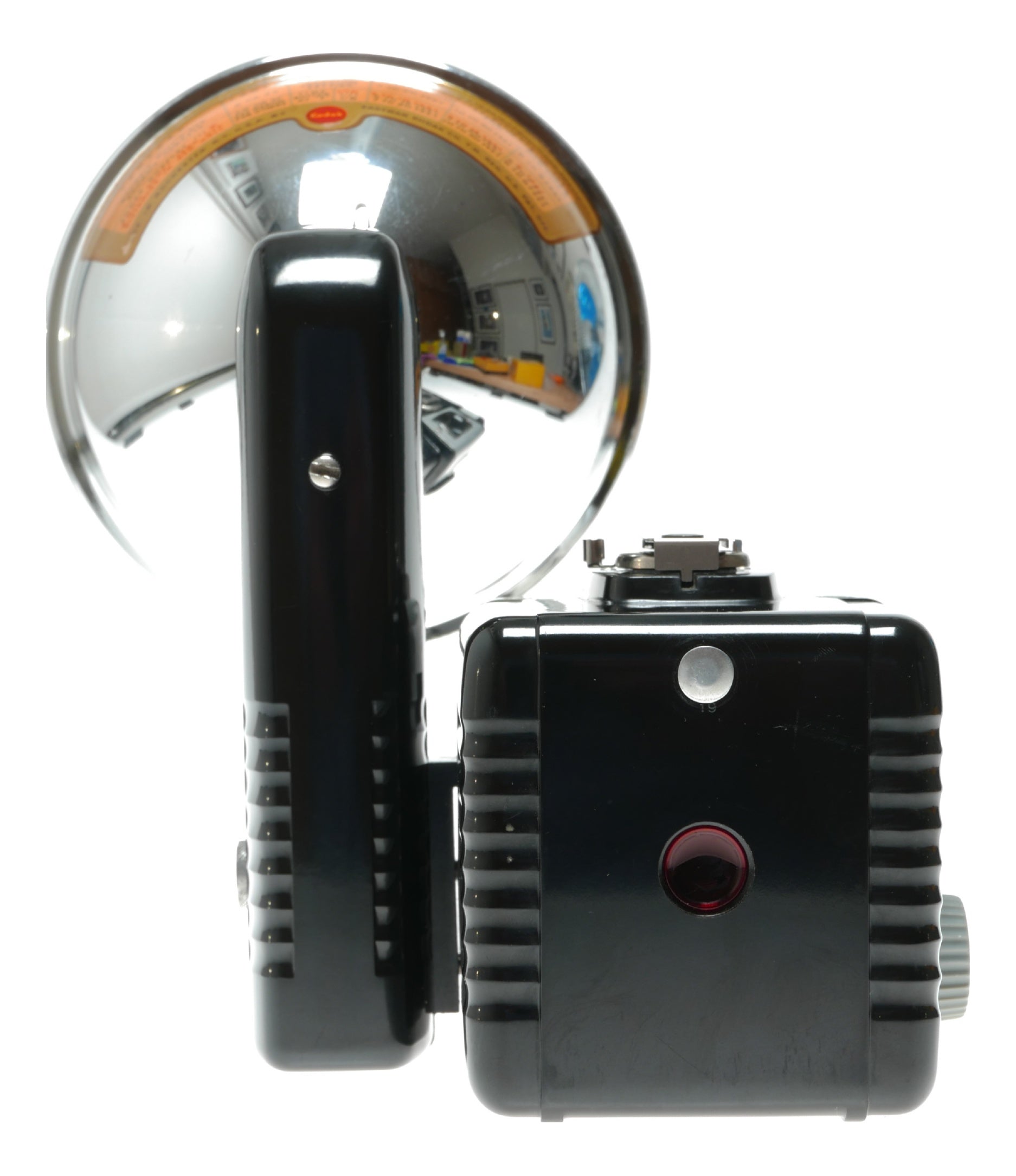Kodak Brownie Hawkeye Flash Model Vintage Film Camera with Kodalite Flasholder - View 4