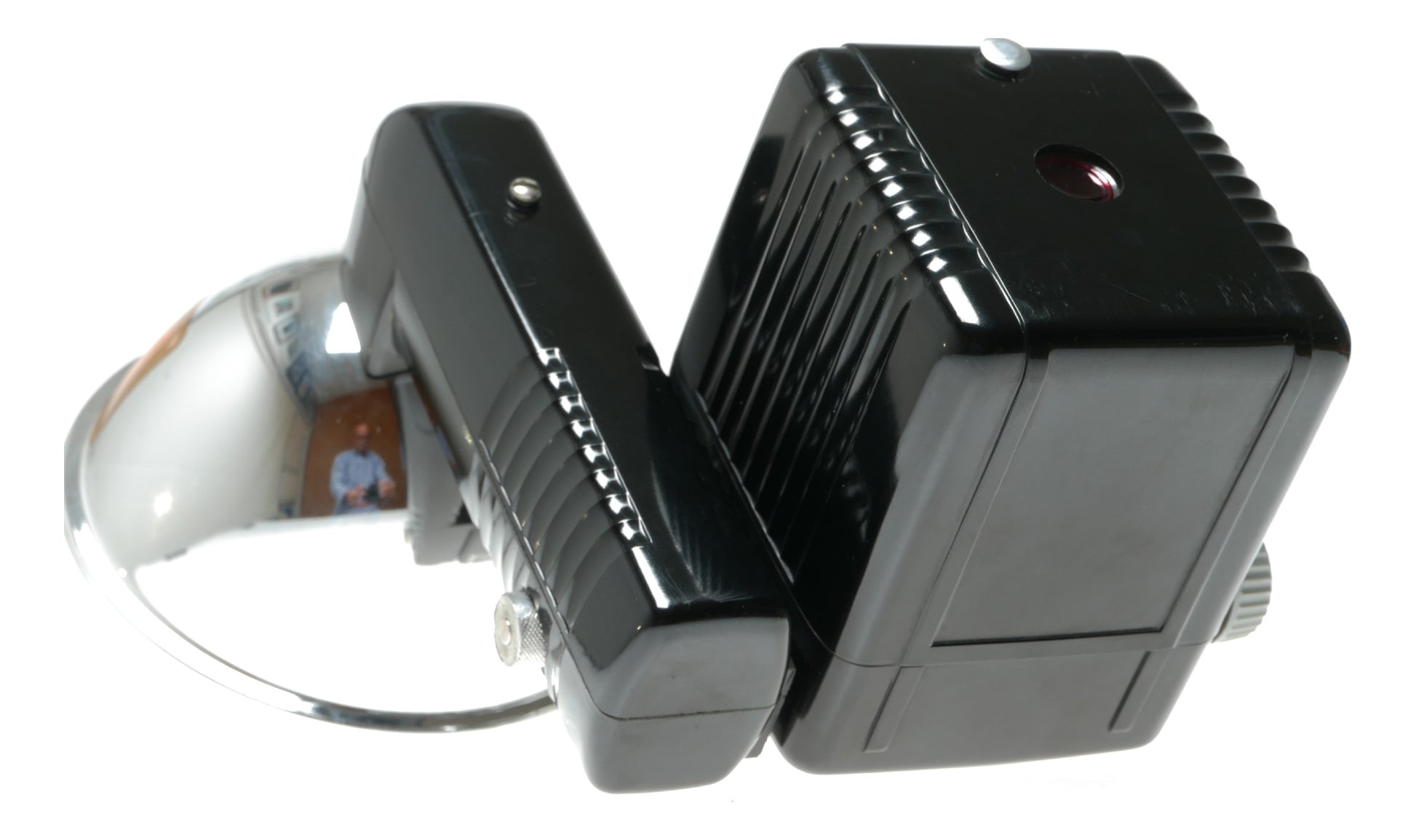 Kodak Brownie Hawkeye Flash Model Vintage Film Camera with Kodalite Flasholder - View 6