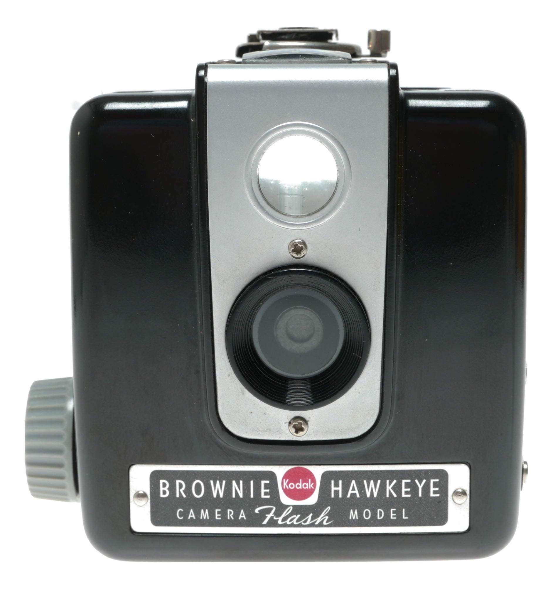 Kodak Brownie Hawkeye Flash Model Vintage Film Camera with Kodalite Flasholder - View 9