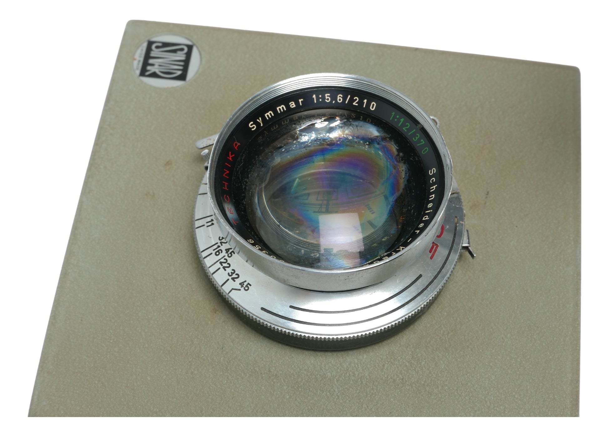 Schneider-Kreuznach Symmar 1:5.6/210mm Large Format Lens with 1:12/370mm Attachment - View 10